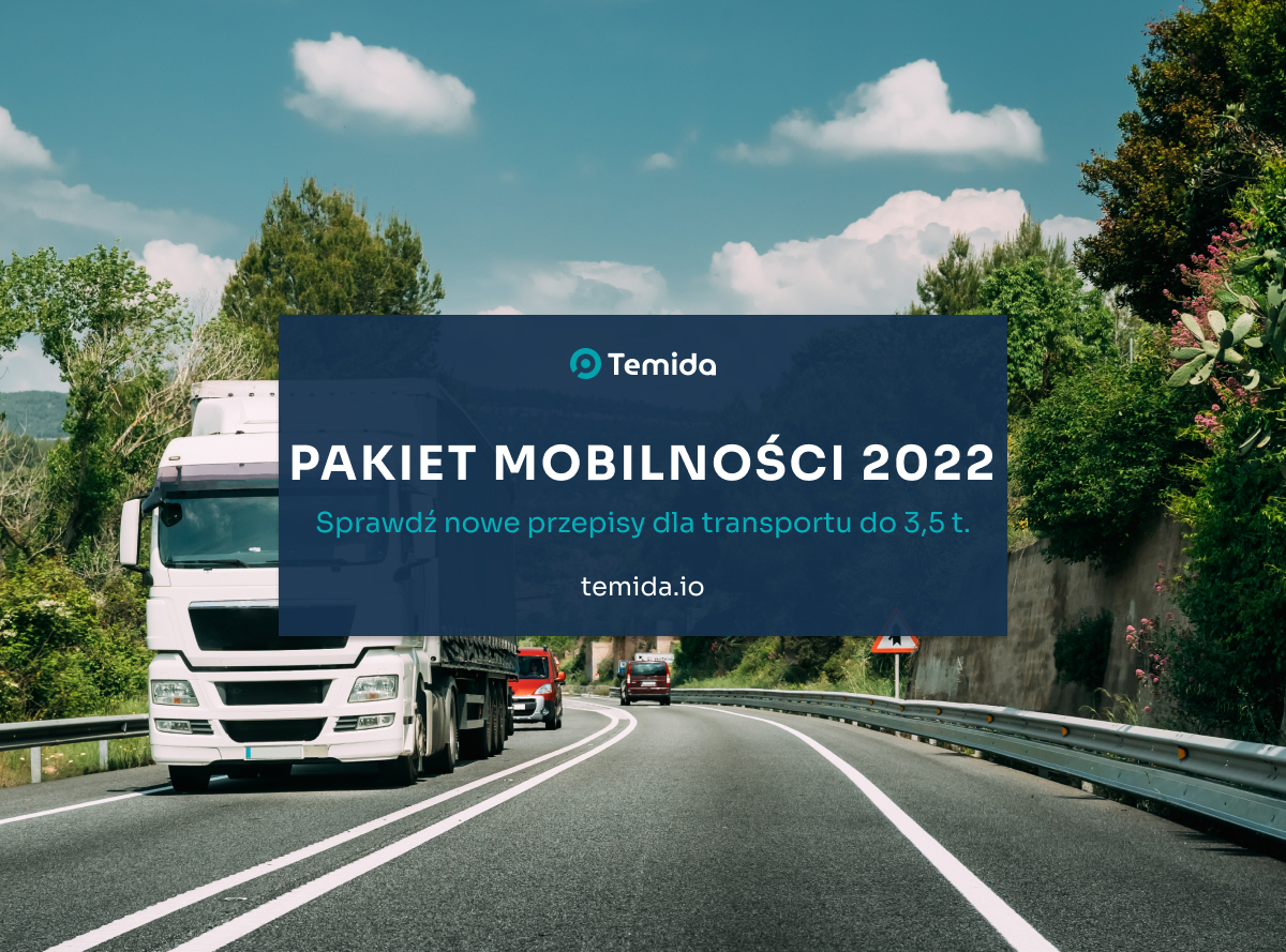 Pakiet Mobilności — nowe przepisy dla transportu do 3,5 t ładunku